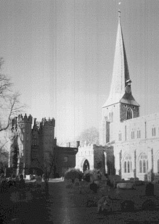 Picture of St Mary's Church and 
the Deanery Tower
